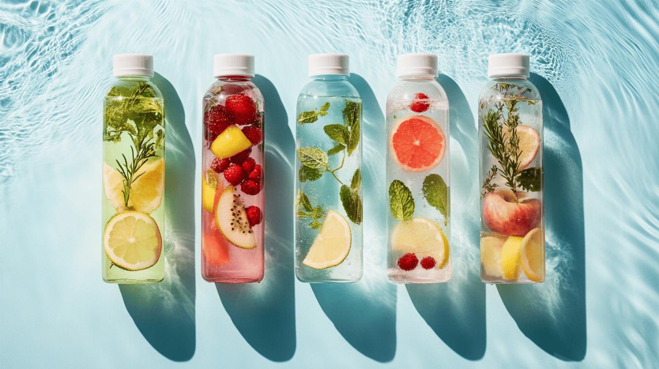 Les eaux minceur : 5 boissons vitaminees pour retrouver la ligne